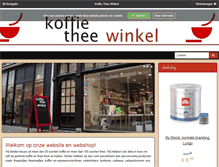 Tablet Screenshot of koffietheewinkelroermond.nl